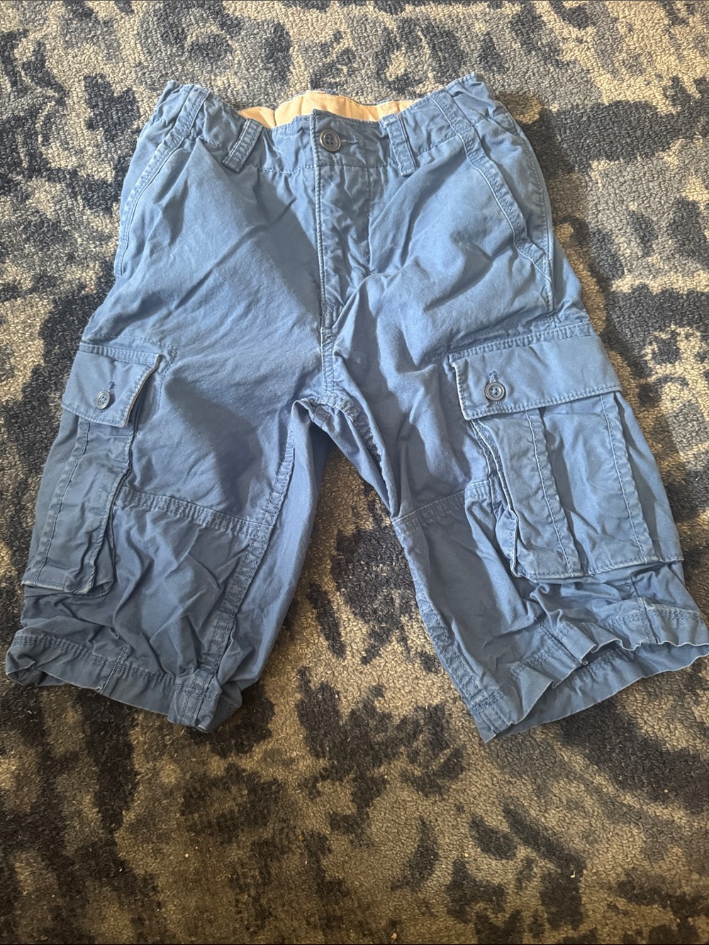 GapKids Blue Cargo Shorts - Classic Utility Style